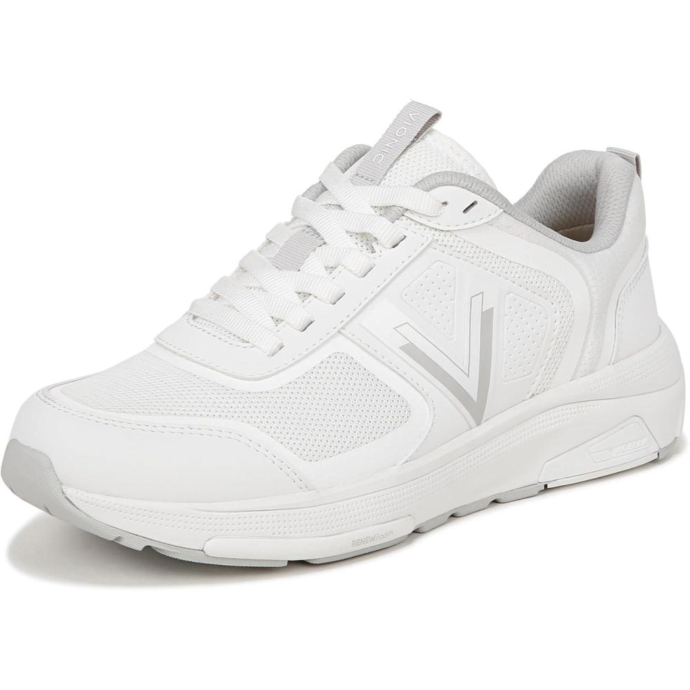 imageVionic Womens Walk Strider 001White Leather