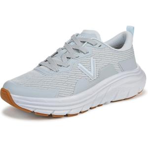 Vionic Women’s Walk Max Sneaker(Vintage Blue Haze Linear Mesh)