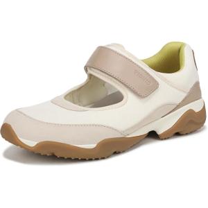 Vionic Womens Walk Slim Giselle(Ivory/Gold Leather & Suede)