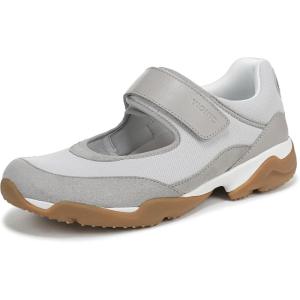 Vionic Womens Walk Slim Giselle(Vapor Grey Leather & Suede)