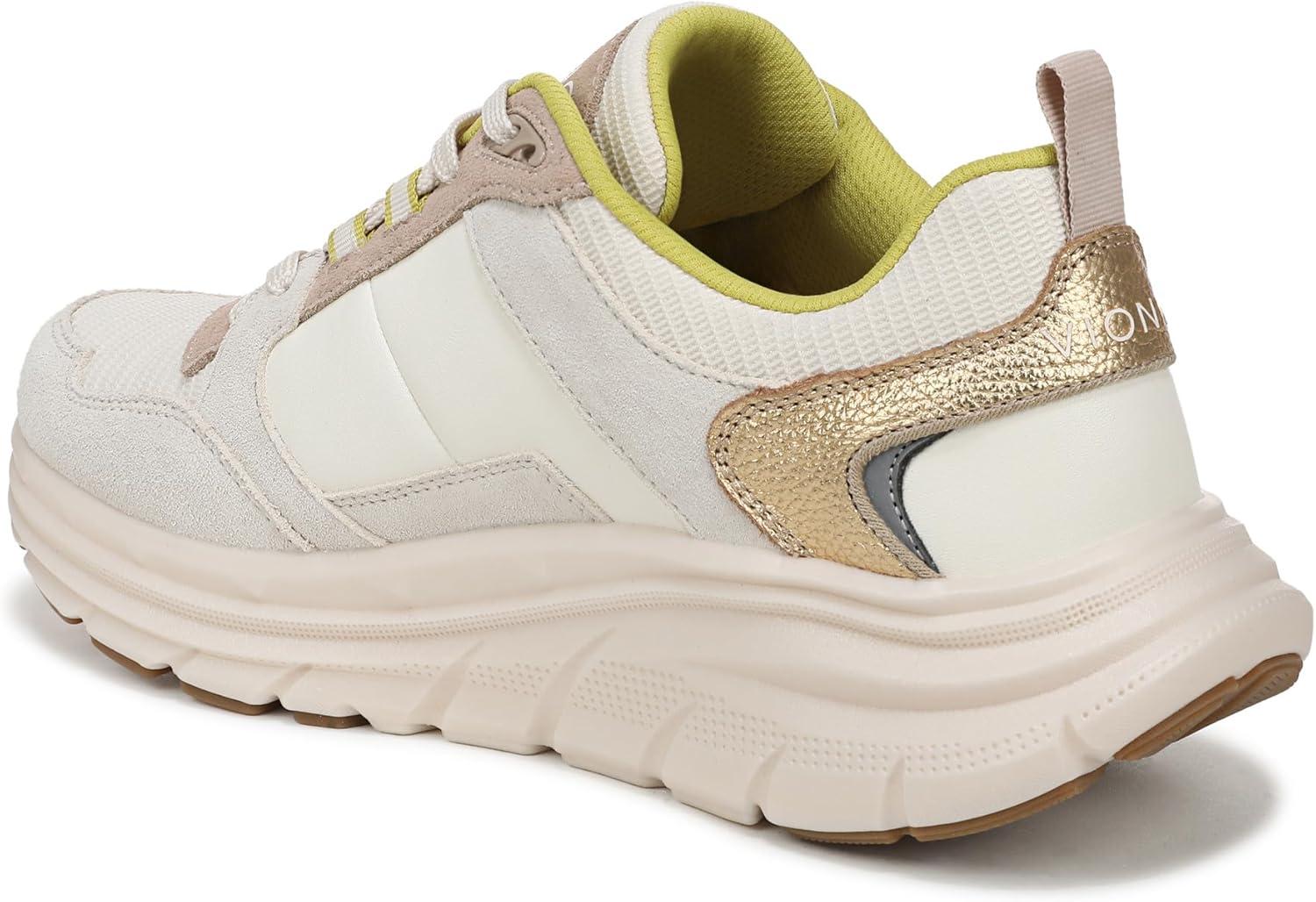 imageVionic Womens Walk Max SkylineIvory Metallic Leather