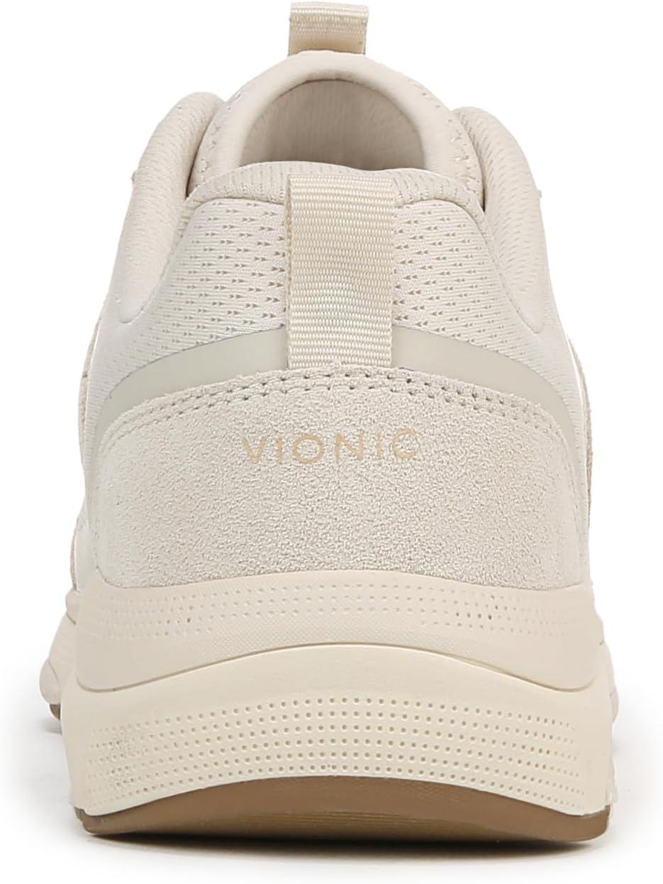 imageVionic Womens Walk Strider 001CreamGold SuedeMesh