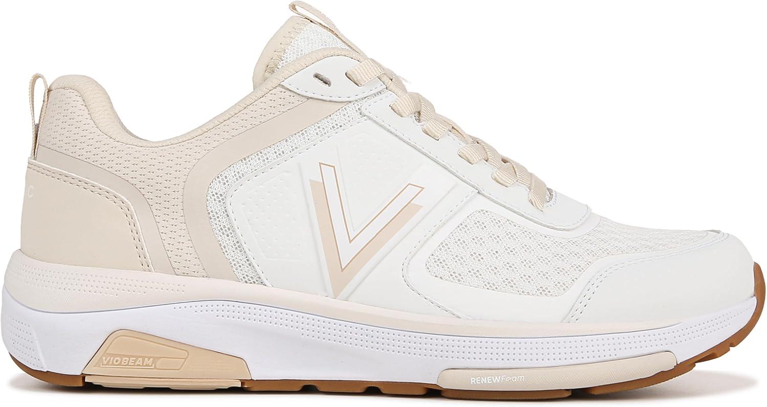 imageVionic Womens Walk Strider 001White Cream