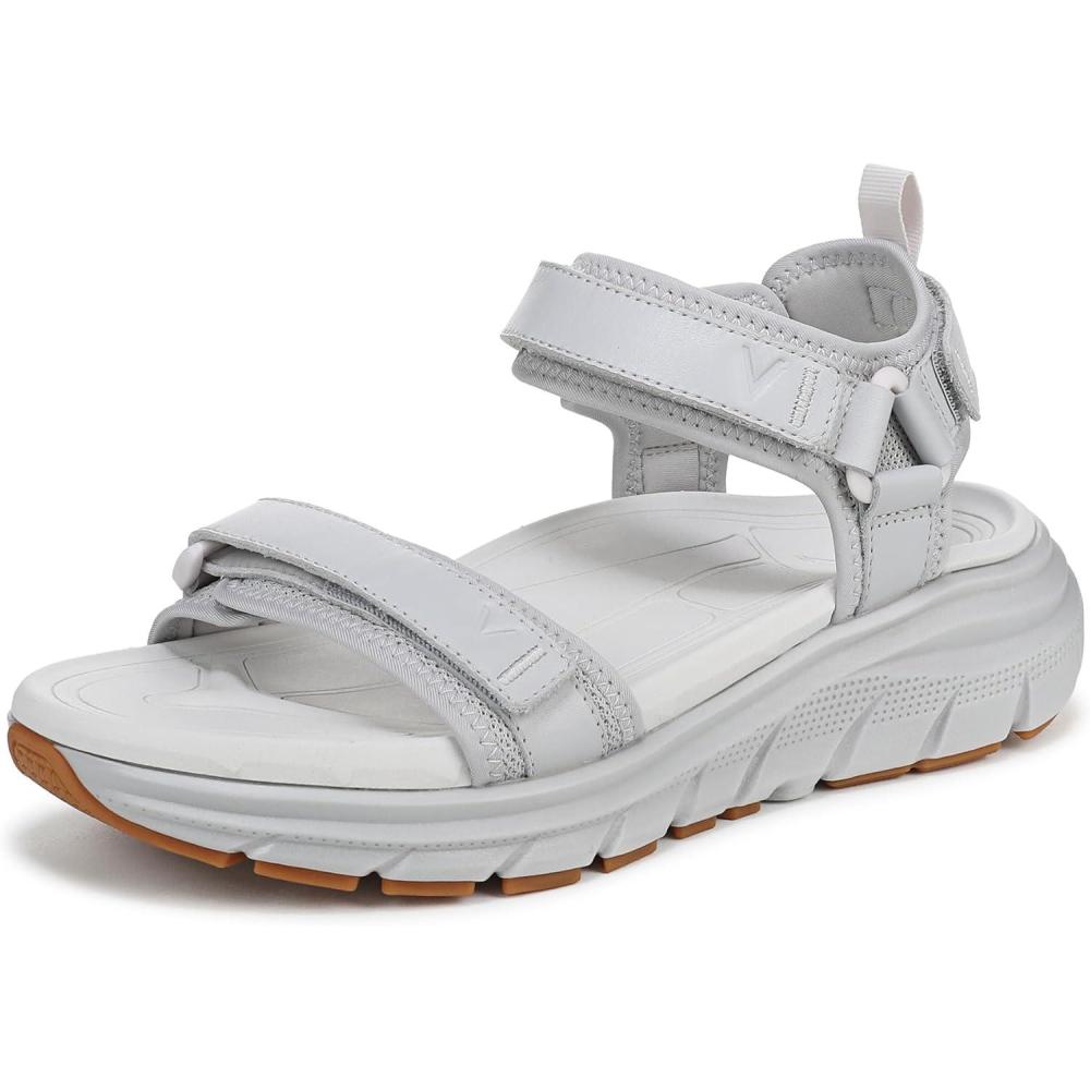 imageVionic womens Walk Max WandererVapor Grey Leather Mesh
