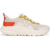 Vionic Women’s Walk Max Sneaker(Cream Tangerine Tango)
