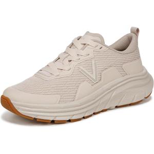 Vionic Womens Walk Max Skyline(Parchment Linear Mesh)