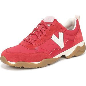 Vionic Womens Walk Slim Glide(Varsity Red Leather)