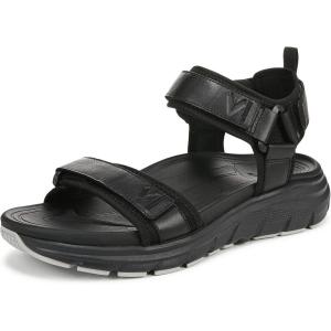 Vionic mens Walk Max Wanderer(Black Leather)