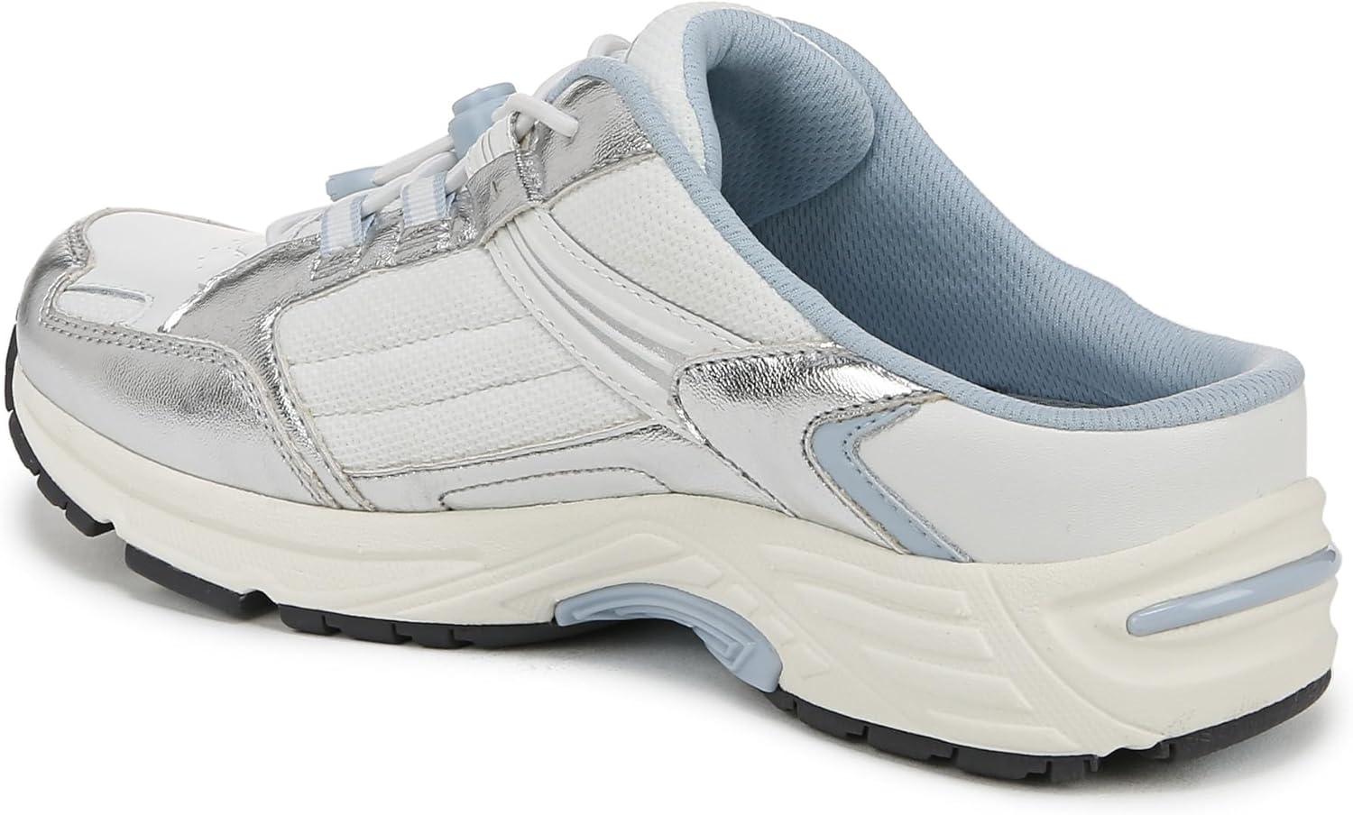 imageVionic Womens 23walk MuleWhite Silver Leather