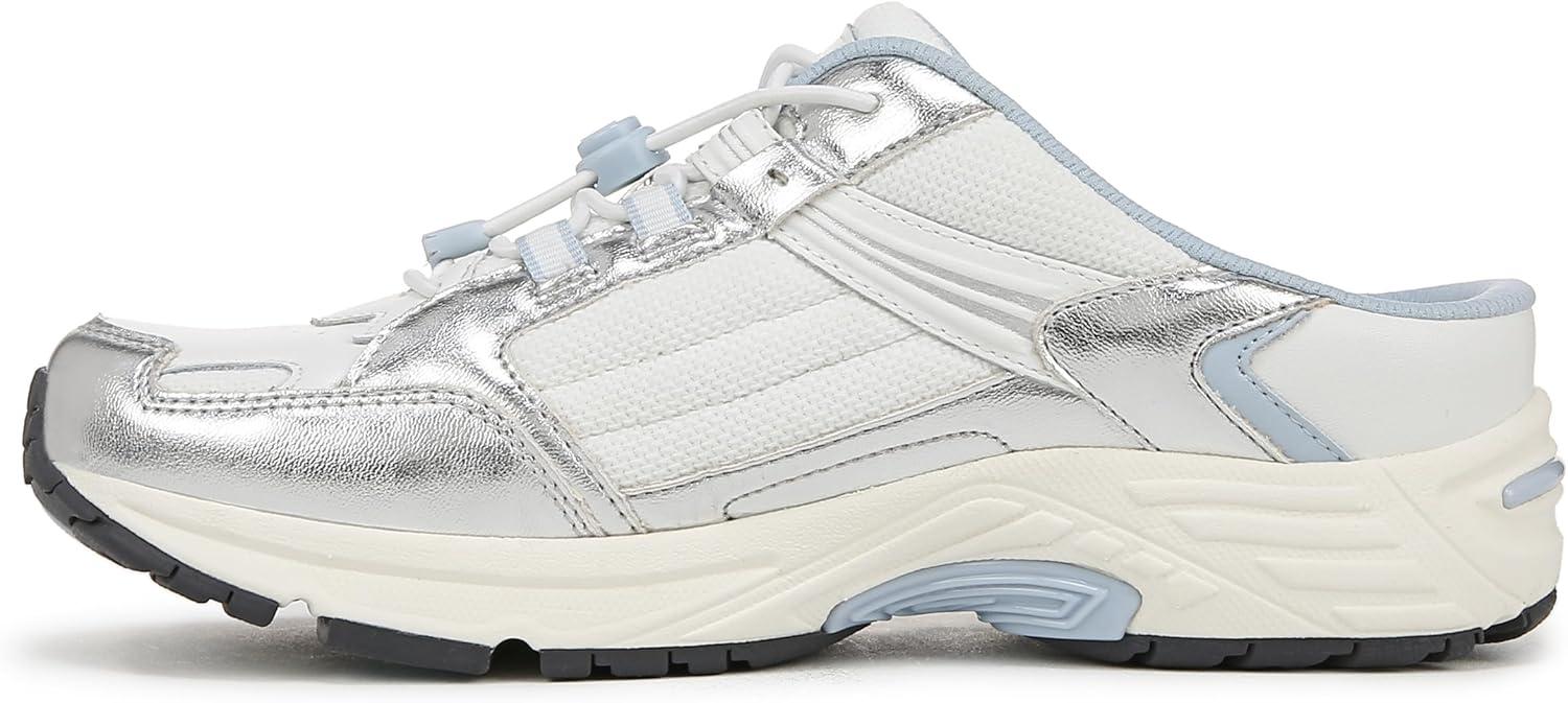 imageVionic Womens 23walk MuleWhite Silver Leather