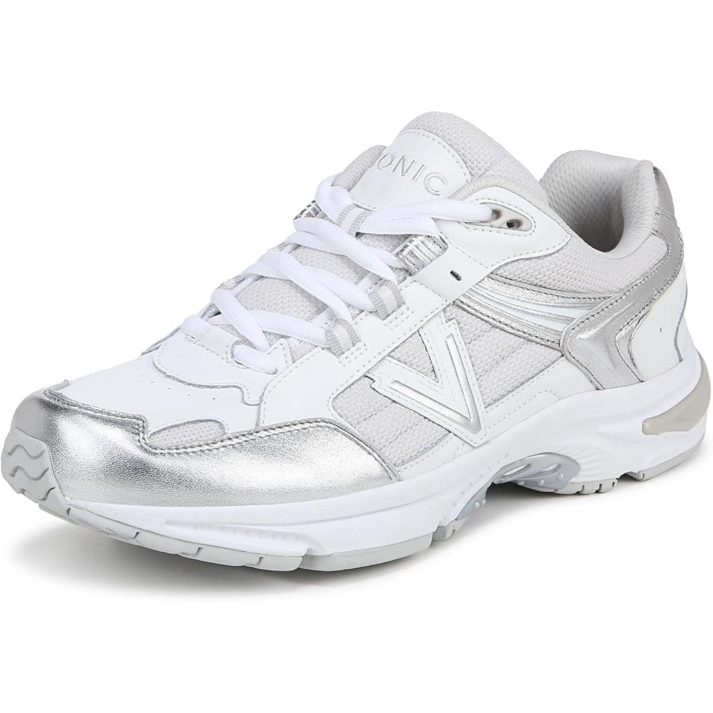 imageVionic Womens 23walk 20White Silver Leather