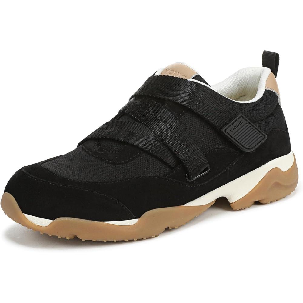 imageVionic Womens Walk Slim GiaBlack SuedeLeather