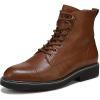Vionic Men’s Livermore Oxford Boot(Tan Leather)
