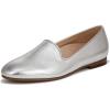 Vionic Womens Willa II Slip-ons(Silver Metallic Leather)