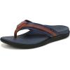 Vionic mens Tide II(Navy/Brown)