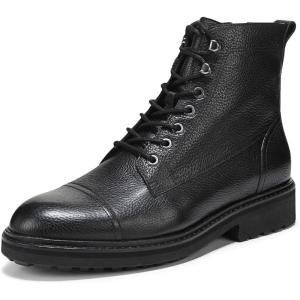 Vionic Men’s Livermore Oxford Boot(Black Leather)