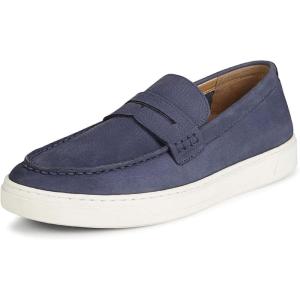 Vionic Mens Thompson(Navy Blue Leather)