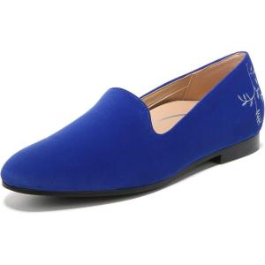 Vionic Womens Willa II Slip-ons(Cobalt Velvet)