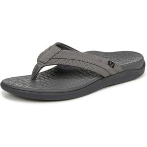 Vionic mens Tide II(Charcoal Grey)