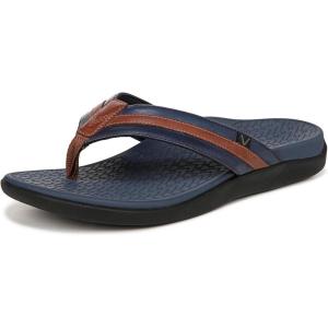 Vionic mens Tide II(Navy/Brown)