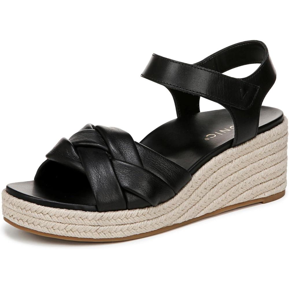 imageVionic womens SaratogaBlack Leather