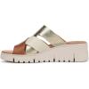 Vionic womens Uptown Sunset(Tan/Gold Leather)