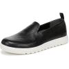 Vionic Womens Uptown Willa Loafer Black Leather 7.5 W