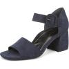 Vionic womens Chardonnay Strappy Sandals(Navy Blazer Suede)
