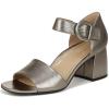 Vionic womens Chardonnay Strappy Sandals(Pewter Leather)