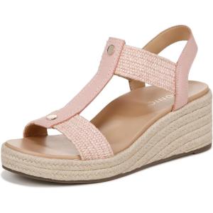 Vionic Women’s Calera Wedge Sandal(Light Pink Leather)