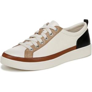 Vionic Womens Winny 2(Ivory/Black Leather)