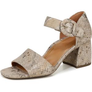 Vionic womens Chardonnay Strappy Sandals(Oatmeal Snake Leather)