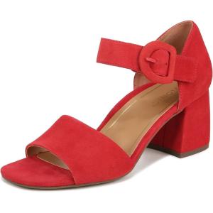 Vionic womens Chardonnay Strappy Sandals(Red Suede)