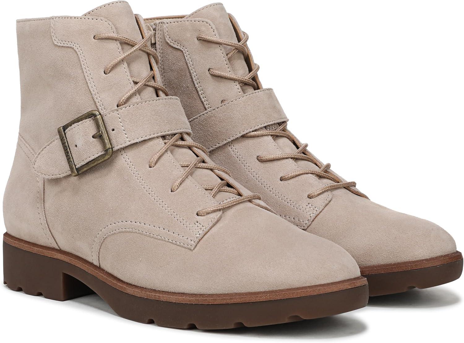 imageVionic womens CatinaLucid Beige Waxed Suede