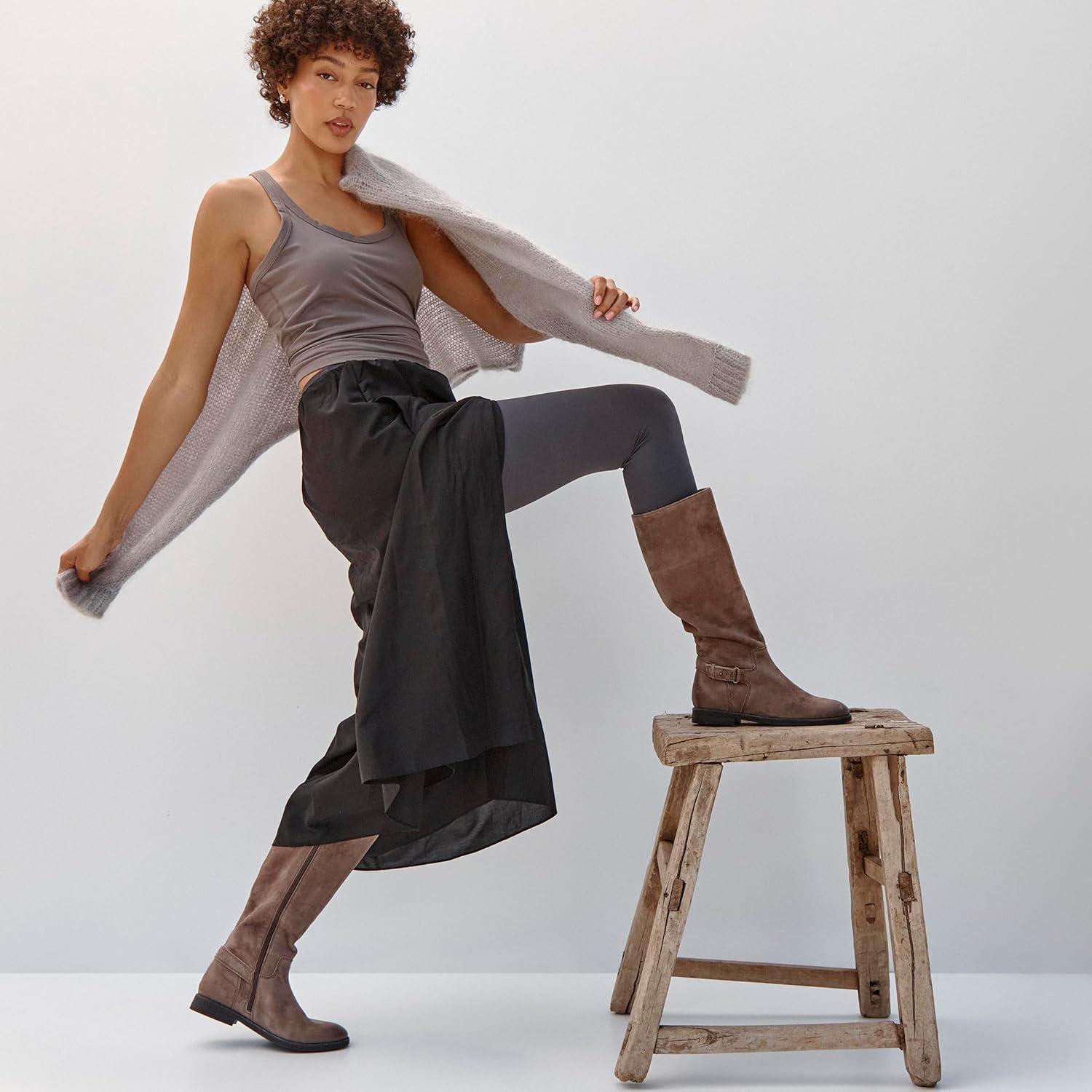 imageVionic womens RochelleBrown Waxed Suede