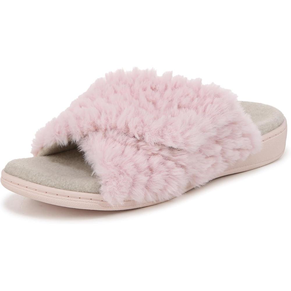 imageVionic womens Relax Ii SlidesLight Pink Fabric