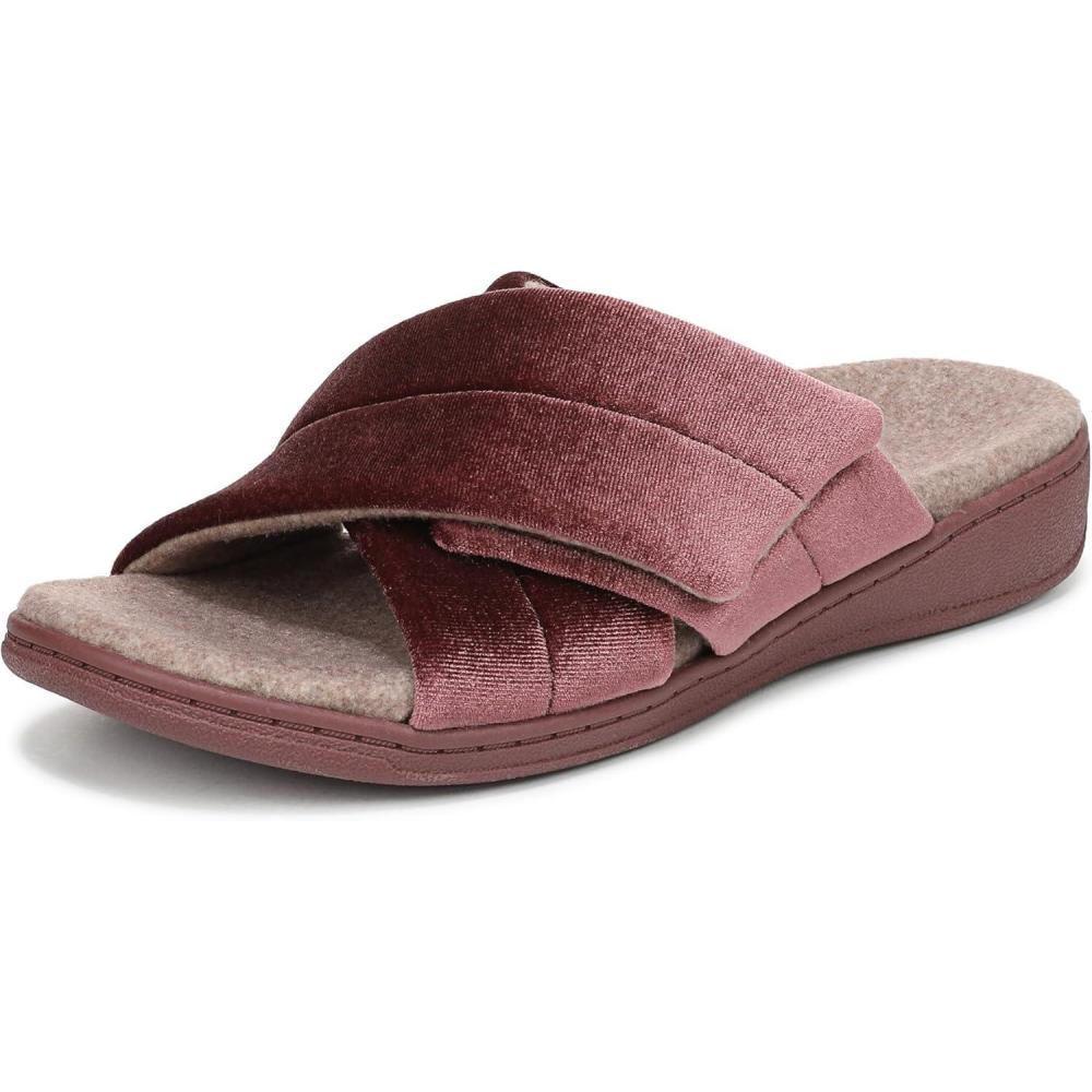 imageVionic womens Relax Ii SlidesSable Velvet
