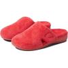 Vionic Women’s Gemma Mule Slipper – Comfortable Spa House Slippers That Include Three-Zone Comfort with Orthotic Insole Arch Support, Soft House Shoes for Ladies(Fuji Apple)