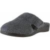 Vionic Women’s Gemma Mule Slipper – Comfortable Spa House Slippers That Include Three-Zone Comfort with Orthotic Insole Arch Support, Soft House Shoes for Ladies(Dark Grey)