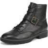 Vionic womens Catina(Black Leather)