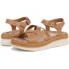 Vionic womens Mar Ankle Straps(Camel Brown Leather)