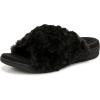 Vionic womens Relax Ii Slides(Black Fabric 1)