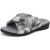 Vionic womens Relax Ii Slides(Gray Multi Cam Felt)