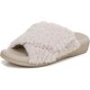 Vionic womens Relax Ii Slides(Off White Fabric)