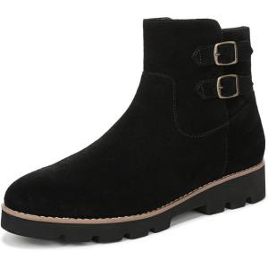 Vionic womens Carissa(Black Suede Leather)
