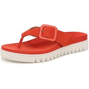 Vionic womens Uptown Marin(Cherry Tomato Nubuck)