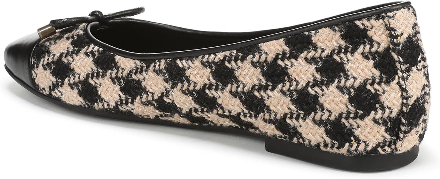 imageVionic Womens Klara Ballet Flat Cameo Rose LeatherBlack Cream