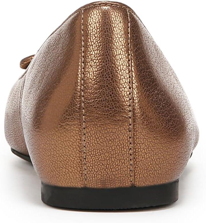 imageVionic Womens Klara Ballet Flat Cameo Rose LeatherBronze Leather