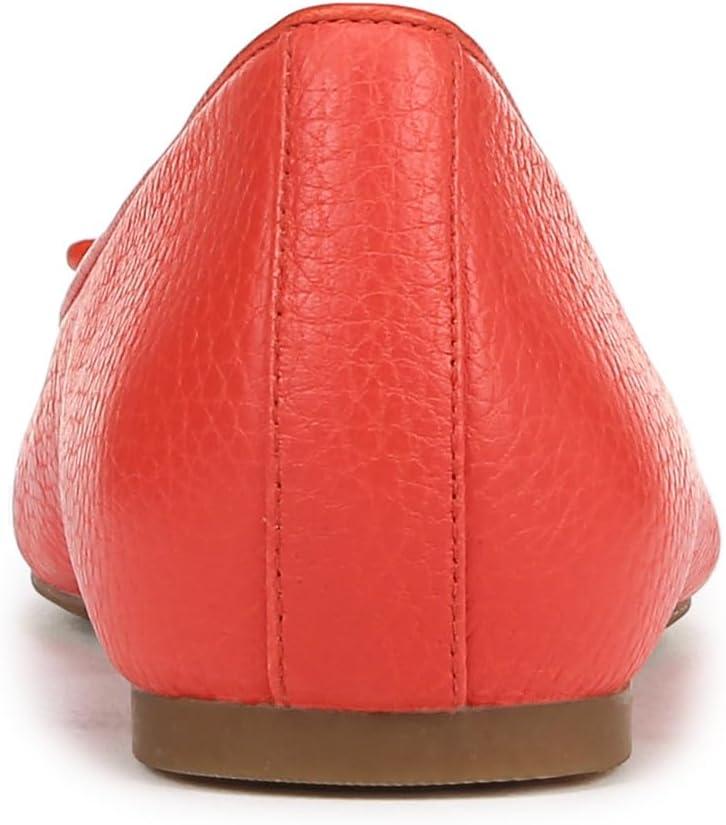 imageVionic Womens Klara Ballet Flat Cameo Rose LeatherCherry Tomato Leather