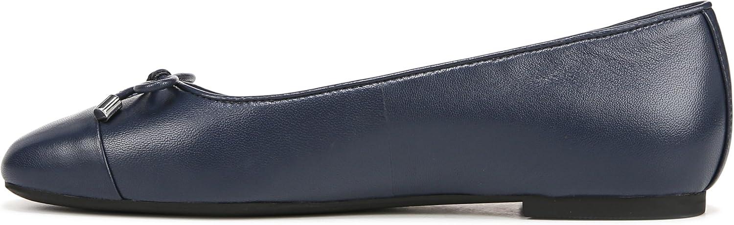 imageVionic Womens Klara Ballet Flat Cameo Rose LeatherNavy Nappa Leather